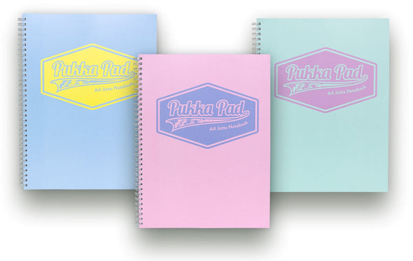 Pastel Jotta Notebook - PUKKA A4 200 Pages | 8628-PST
